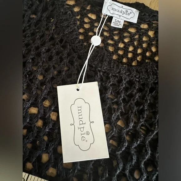 Mudpie Crocheted Maxi Dress NWT - Picture 10 of 12